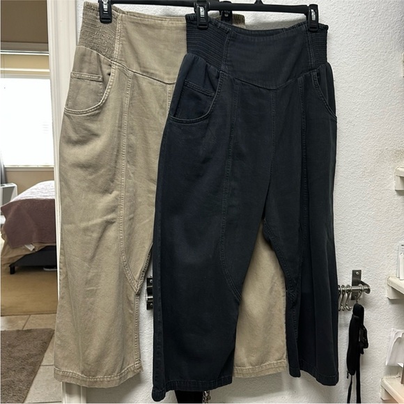 We the free lunan crop harem pants size s - Picture 2 of 3